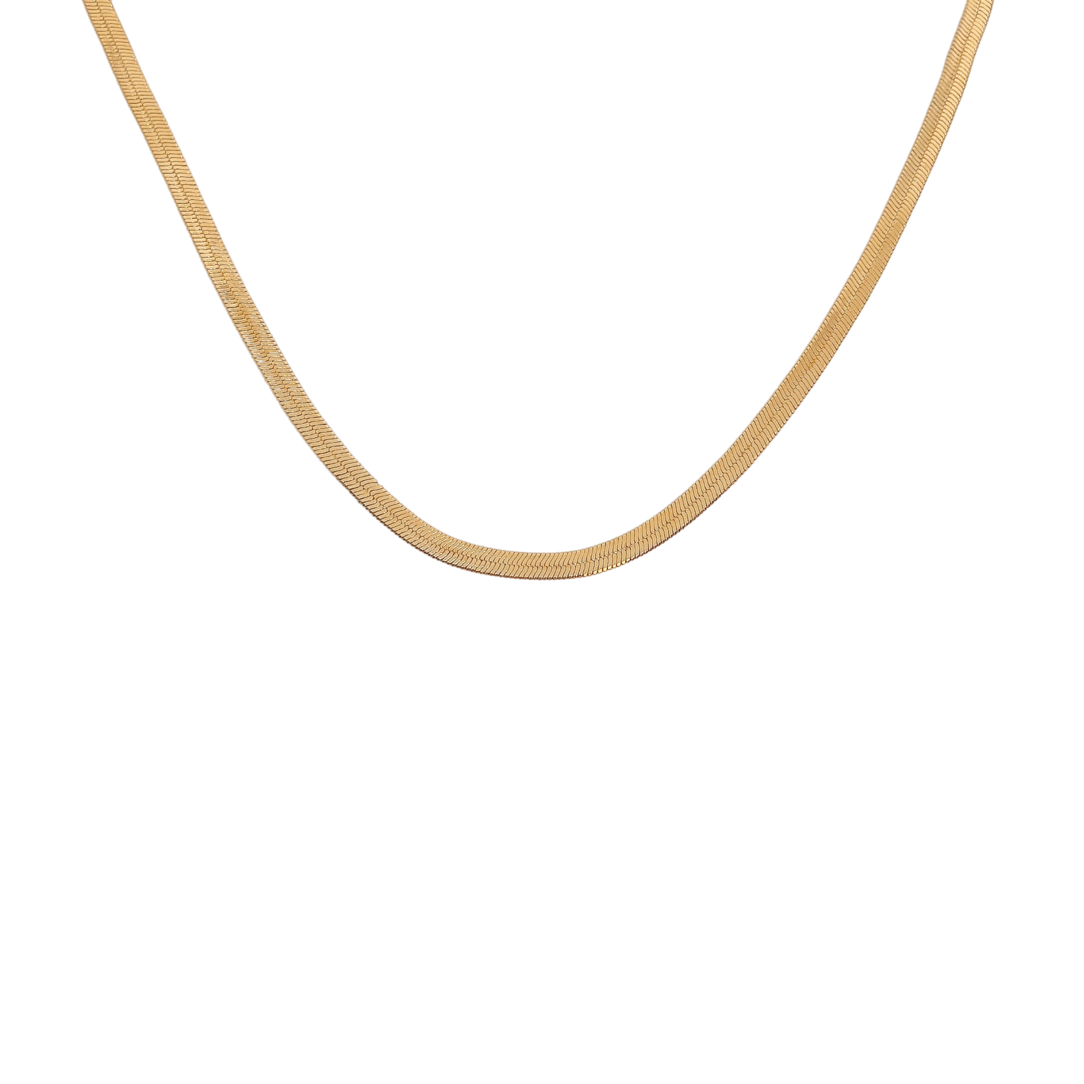 Amazon.com: Nuragold 10k Yellow Gold 8mm Solid Herringbone Silky Flat High  Polish Chain Necklace, Mens Womens Jewelry 16