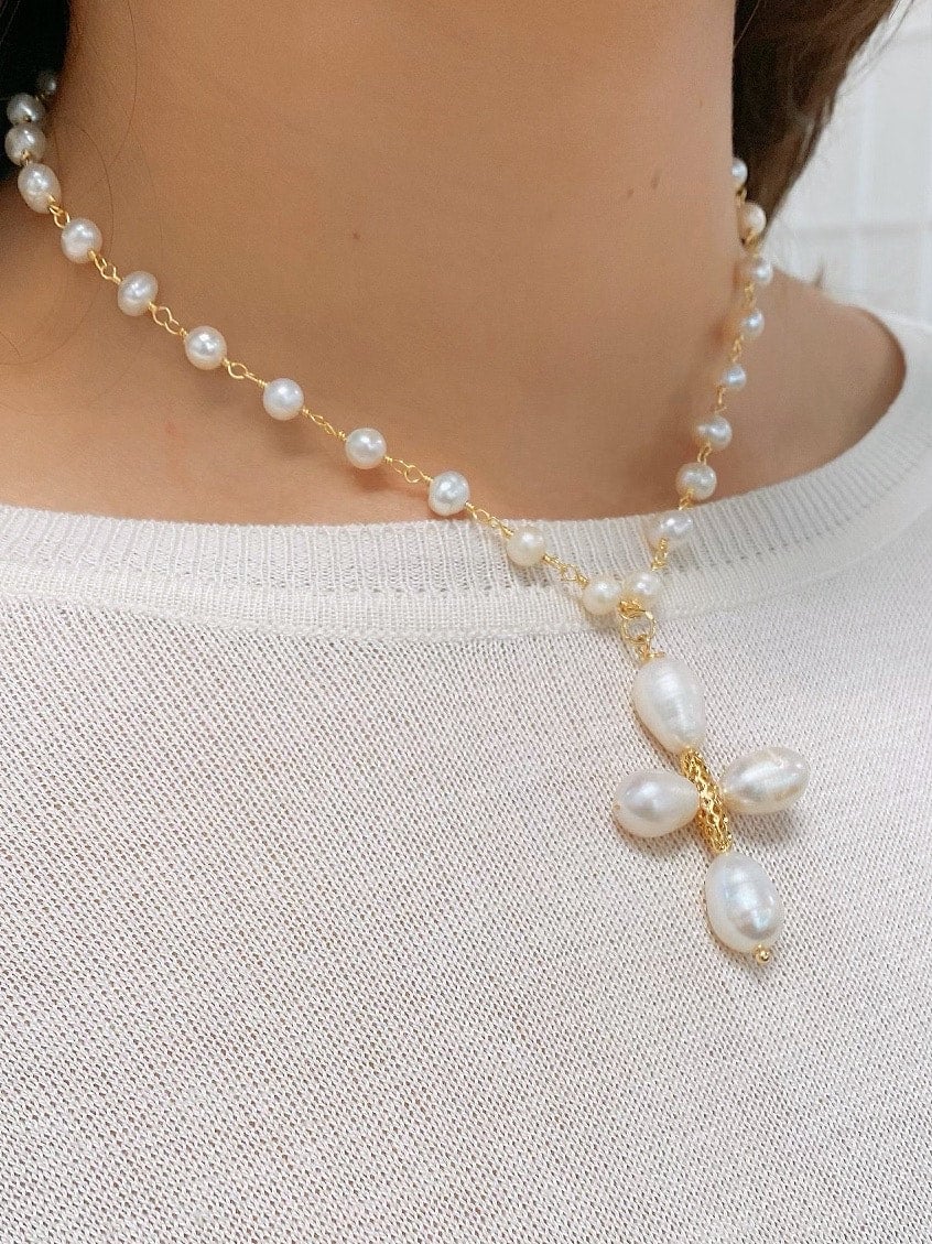 Elaine Freshwater Pearl Necklace